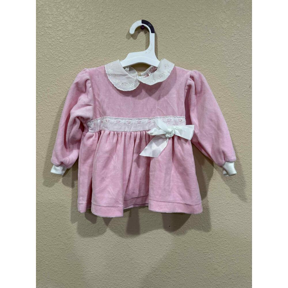 VINTAGE Buster Brown 24month velvety dress
